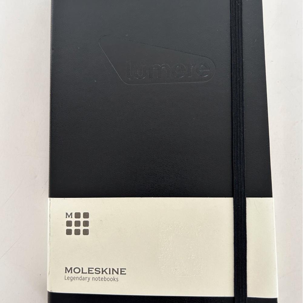 MOLESKINE BLACK HARD COVER CLASSIC JOURNAL NWT